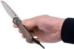 Chris Reeve Inkosi Small Natural Micarta Inlays Insingo Couteau, Droitier -Optimal Couteaux Magasin CRINKS IN MI N 08 chris reeve crinks in mi n 08