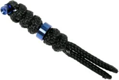 Chris Reeve Large Sebenza/Umnumzaan Lanyard With Bead Black/blue COM-7083