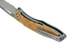 Chris Reeve Mnandi Box Elder Burl Inlay MNA-1008 Couteau De Gentleman -Optimal Couteaux Magasin CRMNDEB 04 chrisreeve