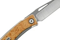 Chris Reeve Mnandi Box Elder Burl Inlay MNA-1008 Couteau De Gentleman -Optimal Couteaux Magasin CRMNDEB 05 chrisreeve