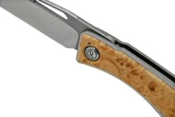 Chris Reeve Mnandi Box Elder Burl Inlay MNA-1008 Couteau De Gentleman -Optimal Couteaux Magasin CRMNDEB 06 chrisreeve
