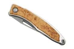 Chris Reeve Mnandi Box Elder Burl Inlay MNA-1008 Couteau De Gentleman -Optimal Couteaux Magasin CRMNDEB 07 chrisreeve