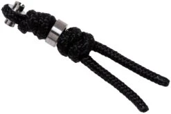 Chris Reeve Small Inkosi Lanyard With Bead Black/silver SIN-7003