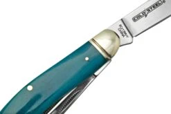 Cold Steel Gentleman's Stockman FL-GSTKM-B, Blue Bone, Couteau De Poche 10 Cold Steel Gentleman's Stockman FL-GSTKM-B, Blue Bone, Couteau De Poche -Optimal Couteaux Magasin CSFLGSTKMB 05 coldsteel