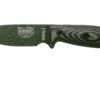 ESEE Model 3 OD Green Blade 3D OD Green-Black G10 Couteau De Survie 3PMOD-003 étui Noir + Clip De Poche