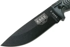 ESEE Model 5 Black Blade 3D Grey-Black G10 Couteau De Survie 5PB-002 étui Kydex + Clip Plat -Optimal Couteaux Magasin EE 5PB 002 03 esee knives