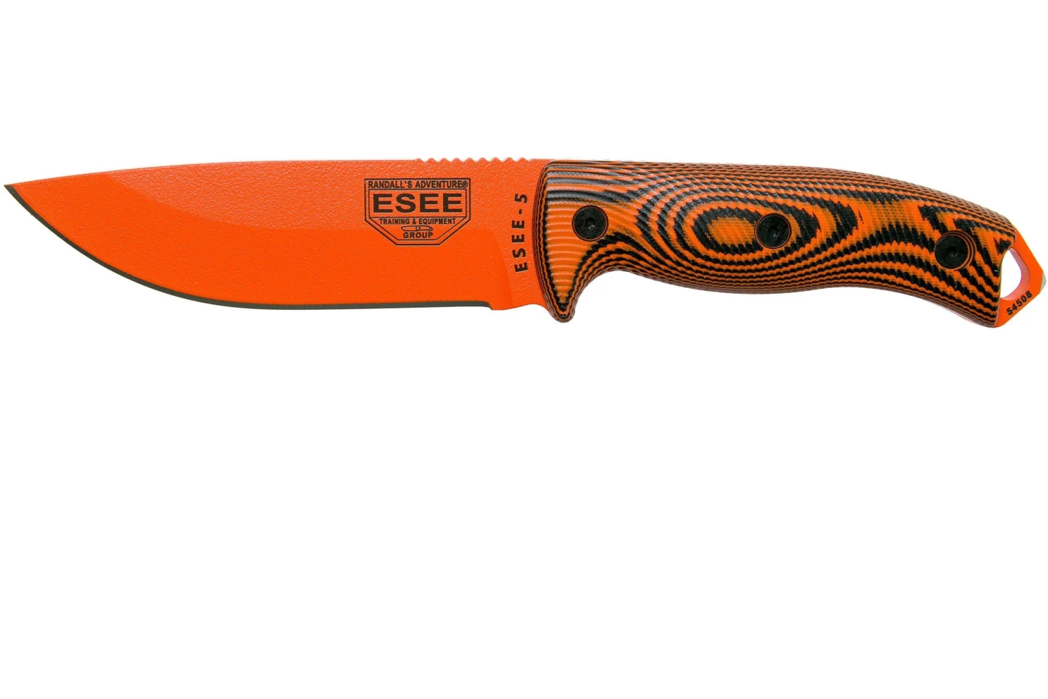 ESEE Model 5 Orange Blade 3D Orange-Black G10 Couteau De Survie5POR-006 étui Kydex + Clip Plat 1 ESEE Model 5 Orange Blade 3D Orange-Black G10 Couteau De Survie5POR-006 étui Kydex + Clip Plat