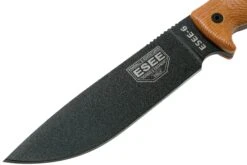 ESEE Model 6 Black Blade 3D Natural Canvas Micarta Couteau De Survie 6PB-011 étui Kydex + Clip Plat -Optimal Couteaux Magasin EE 6PB 011 03 esee knives