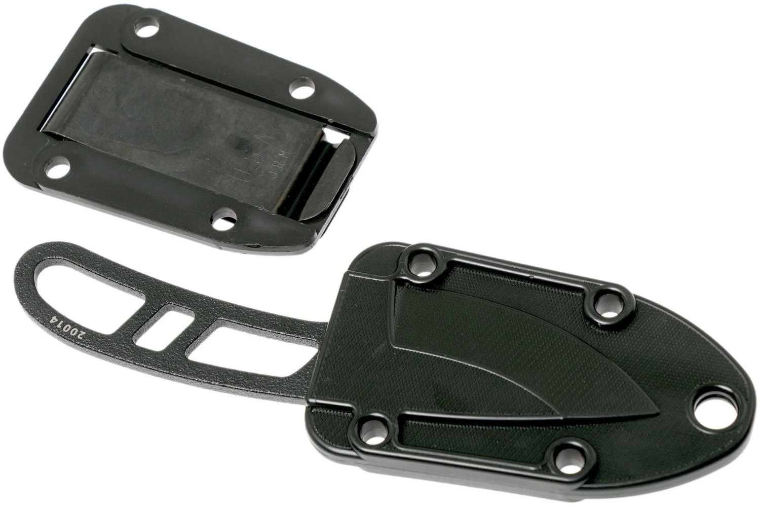 ESEE Candiru Black CAN-B Couteau De Cou Avec étui Noir + Clip Ceinture 7 ESEE Candiru Black CAN-B Couteau De Cou Avec étui Noir + Clip Ceinture – Image 7