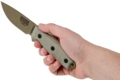 ESEE Model 3 Dark Earth Blade, Grey Handle 3P-MB-DE Avec étui + Clip Et MOLLE-back 13 ESEE Model 3 Dark Earth Blade, Grey Handle 3P-MB-DE Avec étui + Clip Et MOLLE-back -Optimal Couteaux Magasin EE ESEE 3P MB DE 06 esee knives