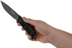 ESEE Model 4 Tactical Gunsmoke, Black Handle 4P-TG-B Avec étui + Clip -Optimal Couteaux Magasin EE ESEE 4P TGB 06 esee knives