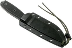 ESEE Model 4 Tactical Gunsmoke, Black Handle 4P-TG-B Avec étui + Clip -Optimal Couteaux Magasin EE ESEE 4P TGB 08 esee knives