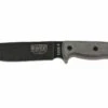 ESEE Model 6 Black Blade, Grey Handle 6P-KO Couteau De Survie Sans étui