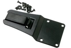 ESEE Model 6 Tactical Gunsmoke, Grey Handle 6P-TG Avec étui Noir + Clip Ceinture -Optimal Couteaux Magasin EE ESEE 6P TG 09 esee knives