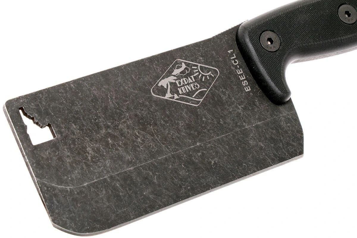 ESEE Cleaver CL1 Outdoor Cleaver Couperet 3 ESEE Cleaver CL1 Outdoor Cleaver Couperet – Image 3