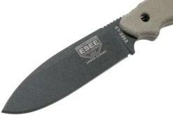 ESEE Laser Strike Tactical Gunsmoke LS-PTG Couteau De Survie Avec étui Kydex + Clip Ceinture -Optimal Couteaux Magasin EE ESEE LS PTG 03 esee knives