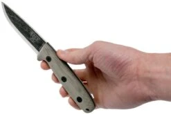 ESEE RB3 Bolieu Camp-Lore, Scandi Grind, étui En Cuir, Reuben Bolieu Design 13 ESEE RB3 Bolieu Camp-Lore, Scandi Grind, étui En Cuir, Reuben Bolieu Design -Optimal Couteaux Magasin EE ESEE RB3 06 esee v2018 ee esee rb3 06