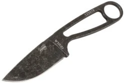 ESEE Izula Black Oxide IZULA-BBO Couteau De Cou Avec étui Noir + Clip De Ceinture -Optimal Couteaux Magasin EE IZULA BBO 03 esee knives