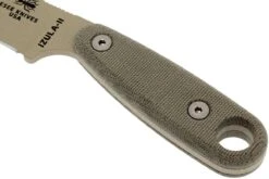 ESEE Izula II Desert Tan IZULA-II-DT Couteau De Survie Avec étui Noir + Clip Ceinture -Optimal Couteaux Magasin EE IZULA II DT 03 esee knives ee izula ii dt 03