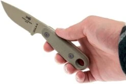 ESEE Izula II Desert Tan IZULA-II-DT Couteau De Survie Avec étui Noir + Clip Ceinture -Optimal Couteaux Magasin EE IZULA II DT 05 esee knives ee izula ii dt 05