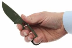 ESEE Izula OD Green IZULA-OD Couteau De Cou Avec étui Noir + Clip Ceinture -Optimal Couteaux Magasin EE IZULA OD 04 esee knives izula olive drab ee izula od d4