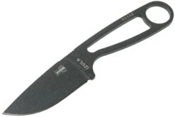 ESEE Izula Tactical Gunsmoke IZULA-TG-B Couteau De Cou Avec étui Noir, Plaquettes De Manche Et Clip Ceinture -Optimal Couteaux Magasin EE IZULA TG 04 esee knives