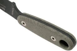 ESEE Izula II Tactical Gunsmoke IZULA-II-TG Couteau De Cou Avec étui Noir + Clip Ceinture -Optimal Couteaux Magasin EE IZULA2 TG 04 esee knives