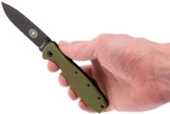 ESEE Knives Zancudo D2 OD-Green-Black, BRKR2ODB Couteau De Poche -Optimal Couteaux Magasin EE ZANCUDO OD B D2 08 esee knives zancudo ee zancudo od b d2 08