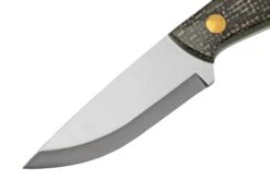 BRISA Necker 70 Bison Micarta, étui En Cuir -Optimal Couteaux Magasin ENZ 002 03 brisa