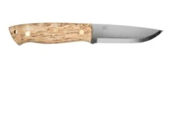 Brisa Trapper 95 - O1 Scandi - Curly Birch With Firesteel 2055 Couteau De Bushcraft -Optimal Couteaux Magasin ENZ 2055 02 brisa