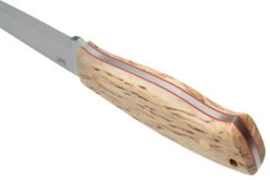 Brisa Trapper 95 - O1 Scandi - Curly Birch With Firesteel 2055 Couteau De Bushcraft -Optimal Couteaux Magasin ENZ 2055 04 brisa