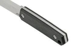 Brisa Kwaiken 90, M390 Scandi Tanto, Ebony, Couteau Fixe -Optimal Couteaux Magasin ENZ 331 04 brisa