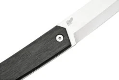 Brisa Kwaiken 90, M390 Scandi Tanto, Ebony, Couteau Fixe -Optimal Couteaux Magasin ENZ 331 05 brisa
