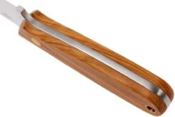 Brisa Necker 70 Flat - Olive - étui En Cuir - 9813 -Optimal Couteaux Magasin ENZ 9813 04 enzo enz 9813 04