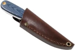 Brisa Necker 70 Ringo, Jeans Micarta, Leather Sheath 9821 -Optimal Couteaux Magasin ENZ 9821 07 enzo enz 9821 07