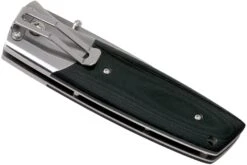 Fällkniven PXL Black Micarta PXLbm Elmax, Convex Couteau De Poche -Optimal Couteaux Magasin FKPXLBM 04 fallkniven