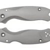 Flytanium Spyderco Para 3 Scales, Lotus Blasted Titanium, Plaquettes De Manche