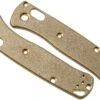 Flytanium Benchmade Mini-Bugout Scales, Brass