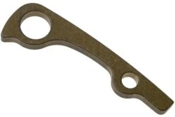 Flytanium Spyderco Paramilitary 2 Backspacer Titanium, Bronze