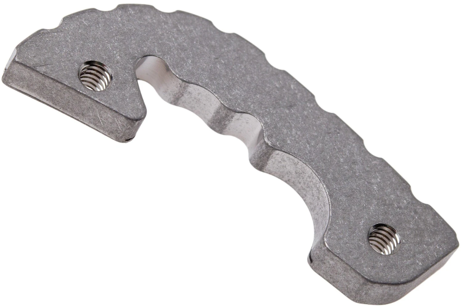 Flytanium Spyderco Shaman Backspacer, Titanium 2 Flytanium Spyderco Shaman Backspacer, Titanium – Image 2