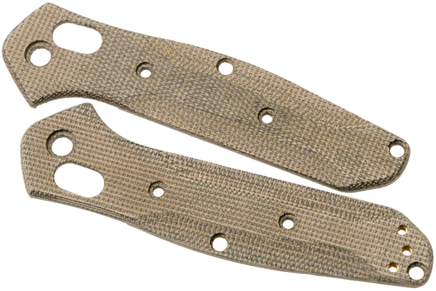 Flytanium Benchmade 945 Mini Osborne Scales, Green Canvas Micarta 1 Flytanium Benchmade 945 Mini Osborne Scales, Green Canvas Micarta