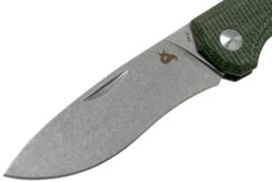Fox Black Fox Ciol Folding Knife BF-748MI Green Micarta Couteau De Poche, Denis Simonutti Design -Optimal Couteaux Magasin FOBF 748MI 03 fox knives