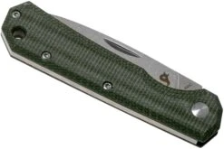 Fox Black Fox Ciol Folding Knife BF-748MI Green Micarta Couteau De Poche, Denis Simonutti Design -Optimal Couteaux Magasin FOBF 748MI 04 fox knives