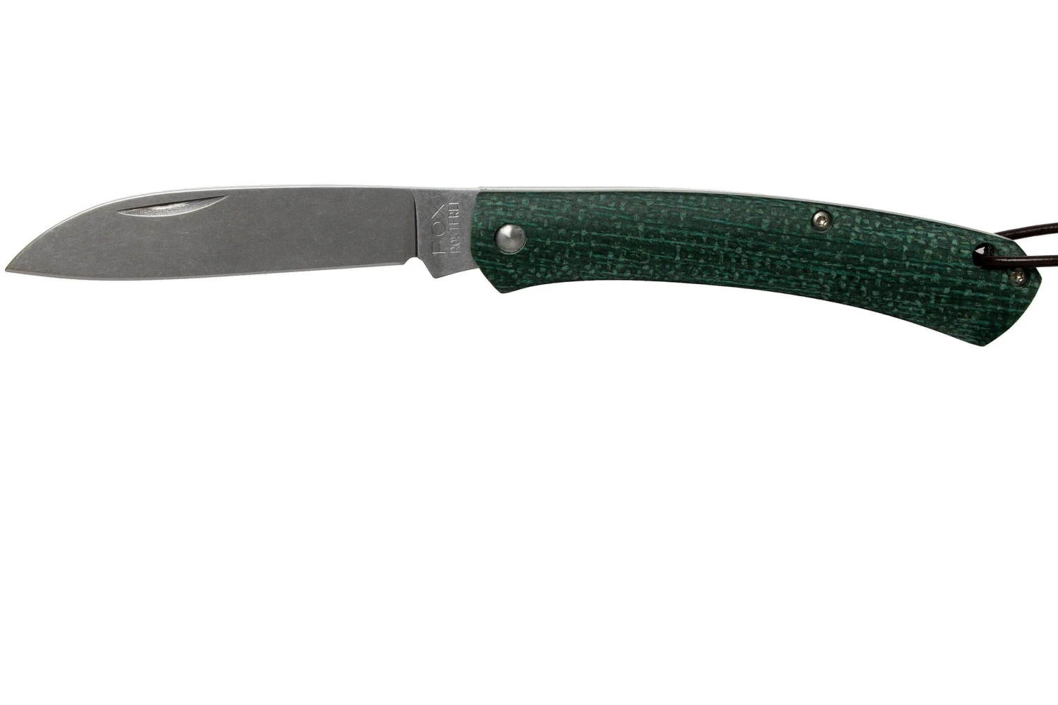 Fox Nauta FX-230MIG Green Micarta Couteau De Poche 1 Fox Nauta FX-230MIG Green Micarta Couteau De Poche