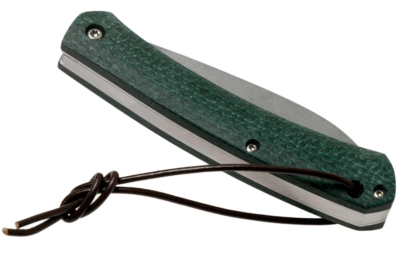 Fox Nauta FX-230MIG Green Micarta Couteau De Poche 4 Fox Nauta FX-230MIG Green Micarta Couteau De Poche – Image 4