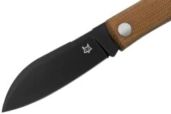 Fox Knives Livri FX-273MCBB Knivesandtools Exclusive, Brown Micarta, Black Couteau De Poche Slipjoint -Optimal Couteaux Magasin FOFX 273MCBB 03 foxknives