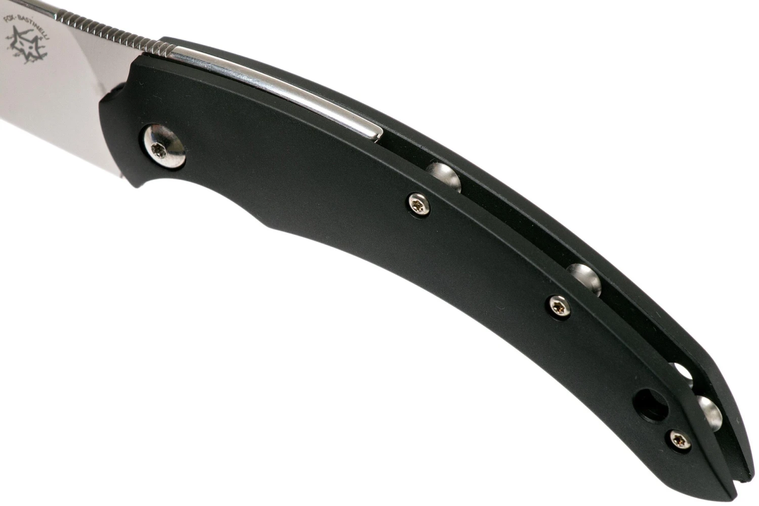 Fox Slim Dragotac Piemontes FX-518 Black FRN Couteau De Poche, Bastinelli Design 7 Fox Slim Dragotac Piemontes FX-518 Black FRN Couteau De Poche, Bastinelli Design – Image 7