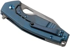 Fox Yaru FX-527TI Stonewashed Blue Titanium Couteau De Poche, Jesper Voxnaes Design 11 Fox Yaru FX-527TI Stonewashed Blue Titanium Couteau De Poche, Jesper Voxnaes Design -Optimal Couteaux Magasin FOFX 527TI 04 fox knives