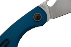 Fox Chilin FX-530-ALBL Stonewashed N690, Blue Aluminum, Couteau De Poche, Jesper Voxnaes Design -Optimal Couteaux Magasin FOFX 530 ALBL 05 fox