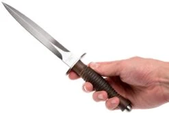 Fox Fairbairn Sykes FX-593 Wallnut Handle, Hill Knives Design -Optimal Couteaux Magasin FOFX 593 05 fox knives fairbairn fofx 593 05